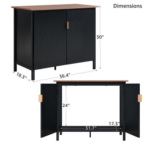 unipaws 40-50 Gallon Aquarium Stand, Fish Tank Stand with Storage Cabinet