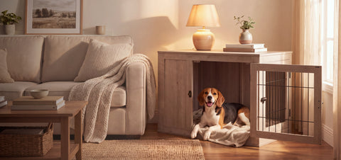 Guests see furniture. Your dog sees comfort.
