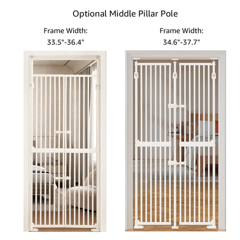 Unipaws Upgraded Extra Tall Cat Gate _ More Sizes