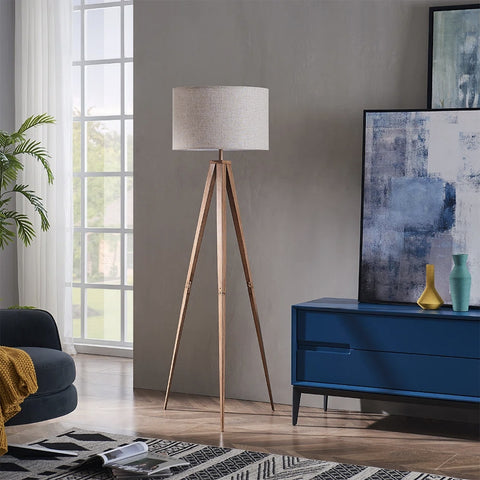 Unipaws 61.4'' Tripod Floor Lamp