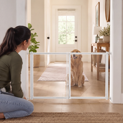 Clear Small Pet Gate