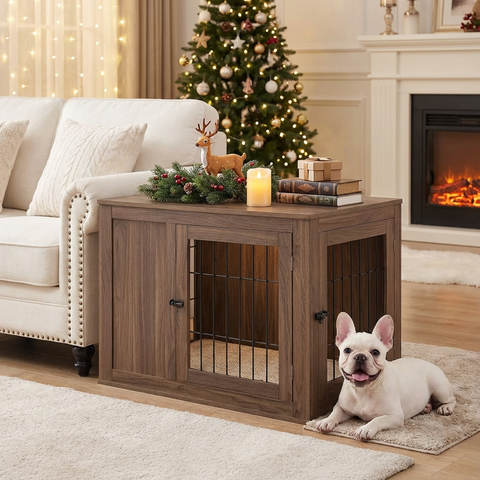 Unipaws Double Doors Dog Crate