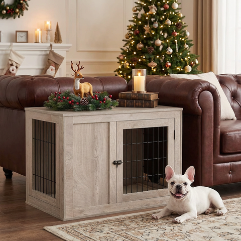 Unipaws Double Doors Dog Crate