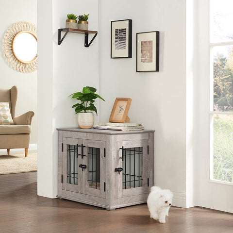 Furniture Style Dog Crate End Table