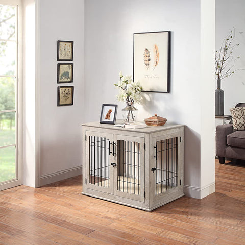 Furniture Style Dog Crate End Table