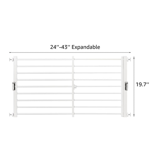 Expandable Step-Over Dog Gate with LED Light (Copy)