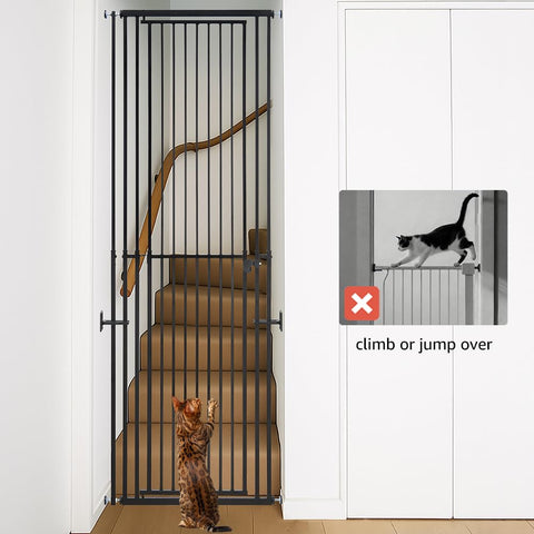 Extra Tall Cat Gate – Fits 27.5″–32″ wide openings