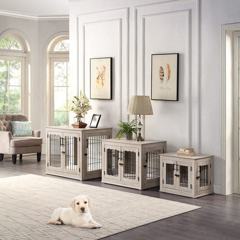 Furniture Style Dog Crate End Table