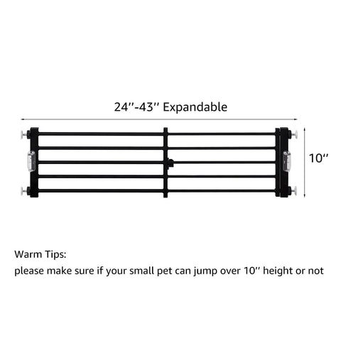 Expandable Step-Over Dog Gate with LED Light (Copy)