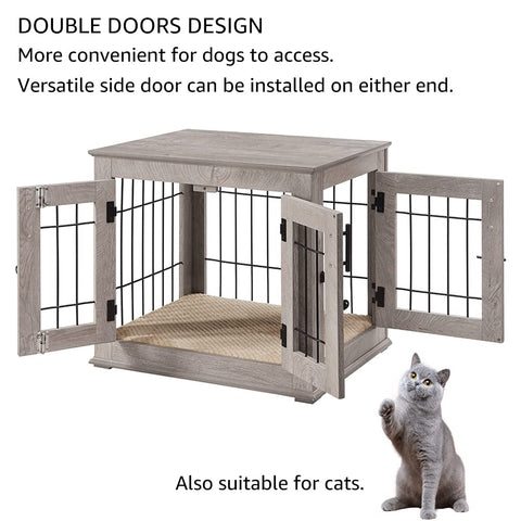 Furniture Style Dog Crate End Table