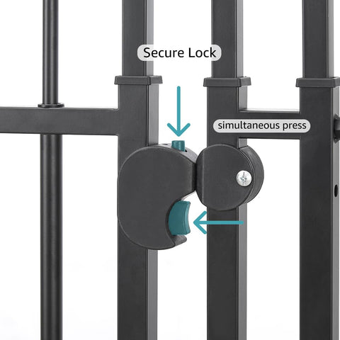 Extra Tall Cat Gate – Fits 27.5″–32″ wide openings