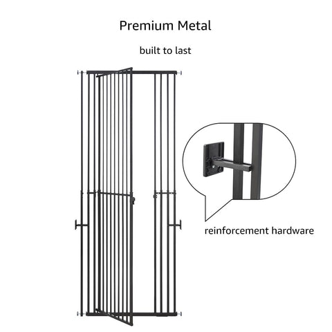 Extra Tall Cat Gate – Fits 27.5″–32″ wide openings