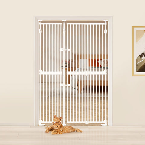 Upgraded Extra Tall Cat Gate - More Sizes