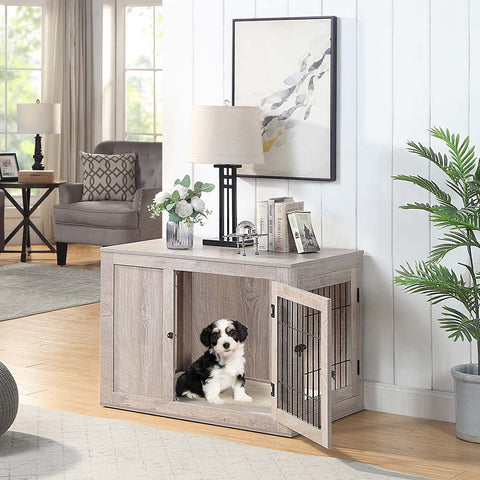 Unipaws Double Doors Dog Crate