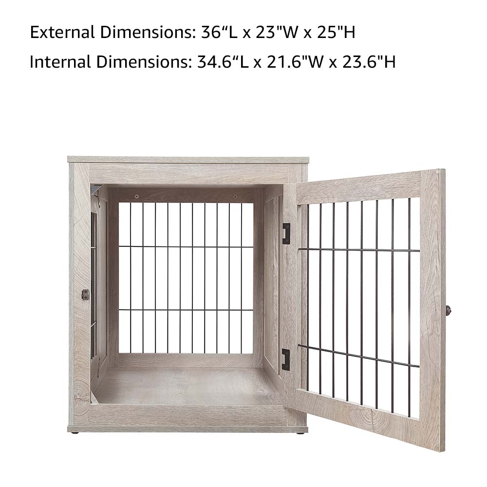 Unipaws Double Doors Dog Crate