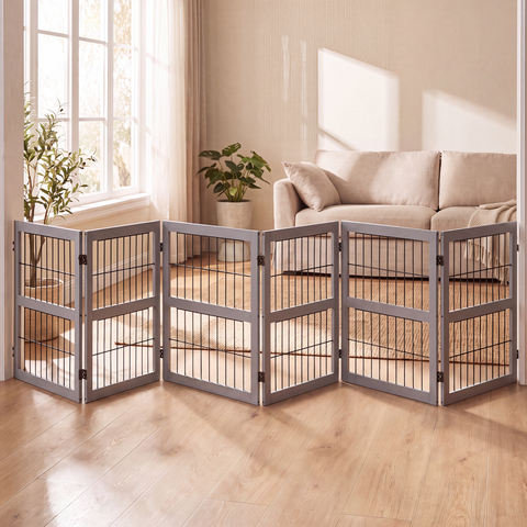 Extra Wide Foldable Dog Gate & PlayPen