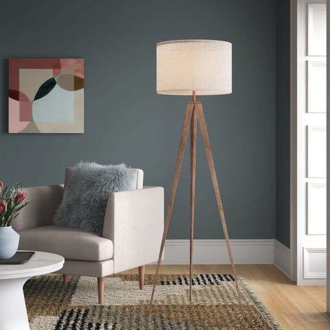 Unipaws 61.4'' Tripod Floor Lamp