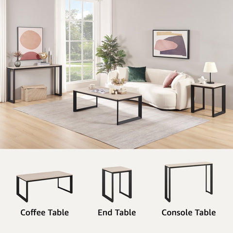 UniPawsStore2023_Rosary Blenn Console Table – 47" Triangular Metal Frame