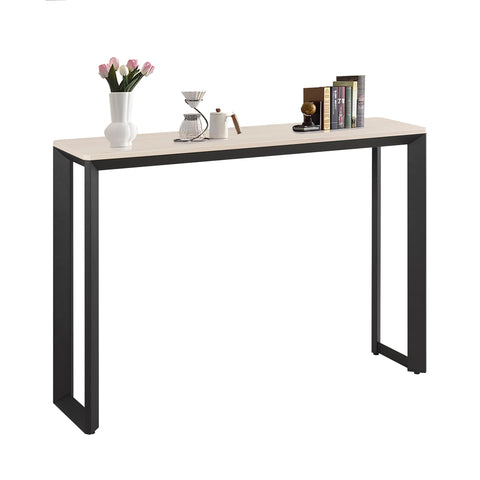 UniPawsStore2023_Rosary Blenn Console Table – 47" Triangular Metal Frame