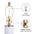 UniPawsStore2023_ROSEN GARDEN Table Lamp – 3 Modes, Dual Light (Set of 2)