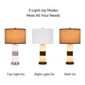 UniPawsStore2023_ROSEN GARDEN Table Lamp – 3 Modes, Dual Light (Set of 2)