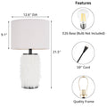 UniPawsStore2023_ROSEN GARDEN Table Lamp Set Dimmable (Set of 2)