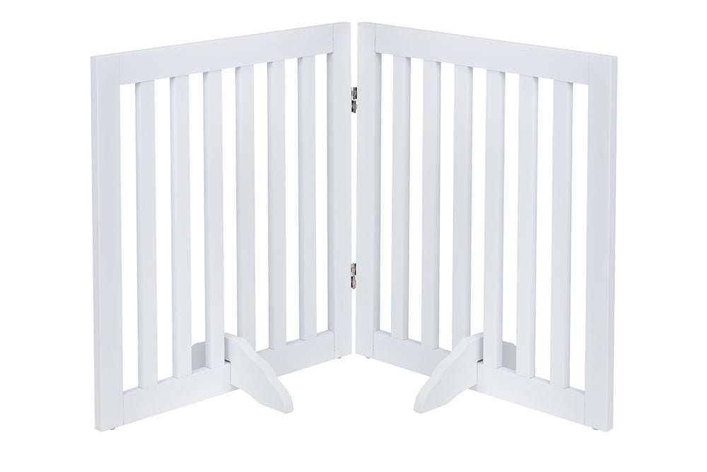 UniPawsStore2023_Unipaws Classic Indoor Dog Gate Wooden Pet Safety Gate