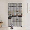 UniPawsStore2023_Unipaws Extra Tall Cat Gate - Black | Multiple Sizes