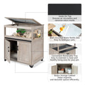 UniPawsStore2023_Unipaws Hamster Cage with Storage Cabinet