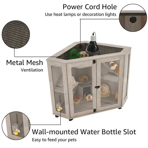 UniPawsStore2023_Unipaws Small Animal Cage