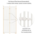 UniPawsStore2023_Unipaws Upgraded Extra Tall Cat Gate - More Sizes