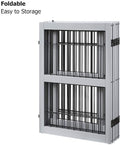 UniPawsStore2023_Unipaws Pet Playpen with Wood and Wire 6 Panels